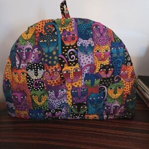Laurel Burch Cats/tea cozy/padded Cozy/like New